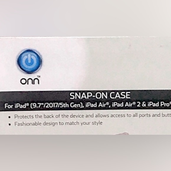 NIB iPad “ Boss Babe “ Snap-on Case for 9.7” iPads / Tablets  Pink Ombre - Picture 5 of 8